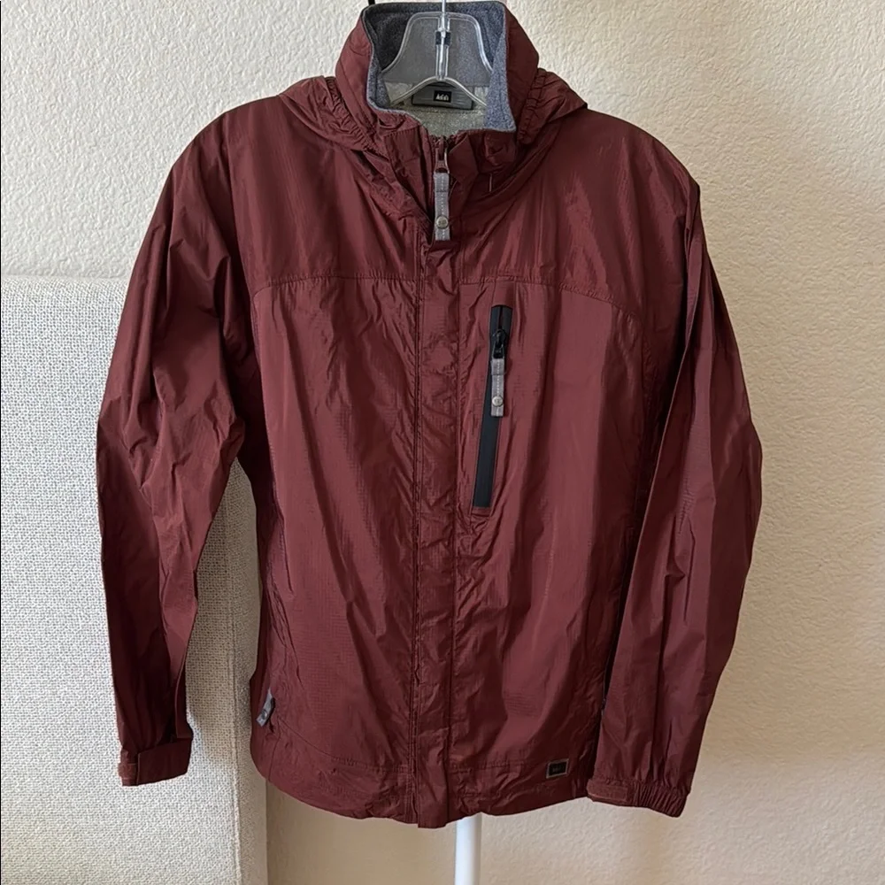 Kids Maroon Windbraker Jacket